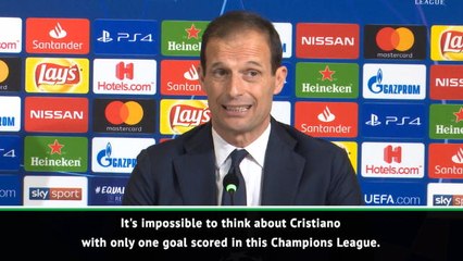 Allegri praises team effort in helping Ronaldo find shooting boots