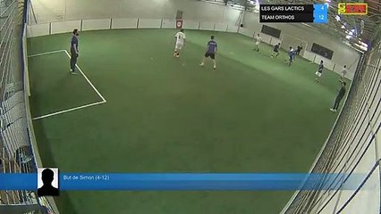 But de Simon (4-12) - LES GARS LACTICS Vs TEAM ORTHOS  - 12/03/19 19:00 - LIGUE 2