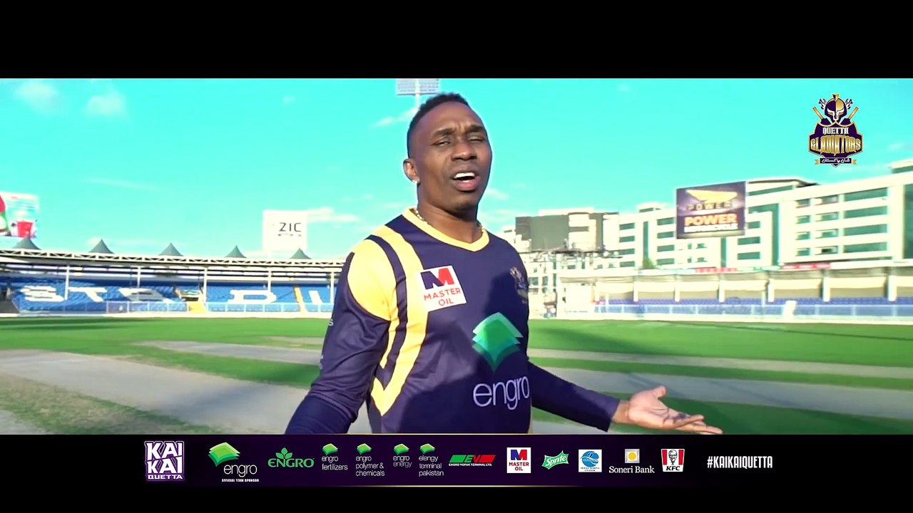 ---Quetta Gladiators Official Song ‘We The Gladiators’ - feat. DJ Bravo and Team Gladiators -