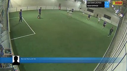But de Manu (8-14) - LES GARS LACTICS Vs TEAM ORTHOS  - 12/03/19 19:00 - LIGUE 2