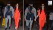 Deepika And Ranveer Leave For London To Unveil Wax Statue At Madame Tussauds
