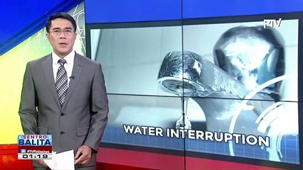 Ilang lugar sa Navotas City, pansamantalang mawawalan ng tubig