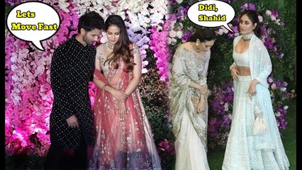 Shahid Kapoor Emotional meet up with Kareena kapoor At Akash Ambani & Shloka Mehta's Wedding -