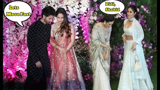 Shahid Kapoor Emotional meet up with Kareena kapoor At Akash Ambani & Shloka Mehta's Wedding -