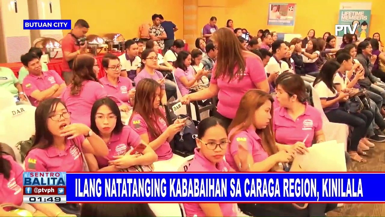 Ilang natatanging kababaihan sa CARAGA region, kinilala
