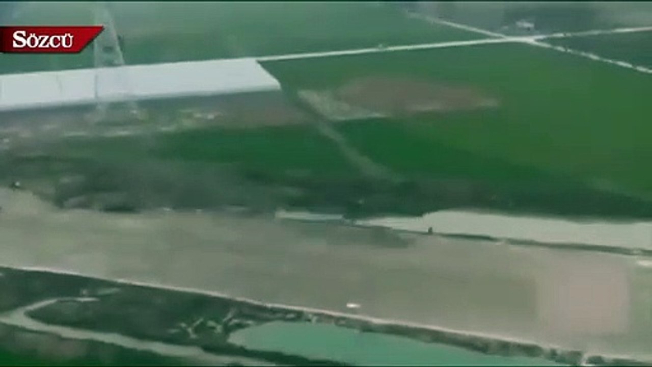 Ölümden koşarak kurtuldu