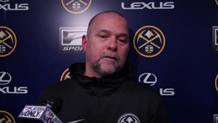 "Our starting group is still kind of finding their rhythm"