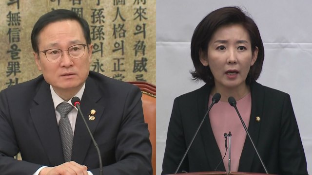 '나경원 발언' 파장...홍영표·나경원 제소 / YTN