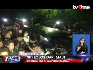 Siti Aisyah Pulang Kampung Disambut Meriah Warga