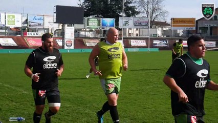 Planète sapiac : Préparation Colomiers x USM