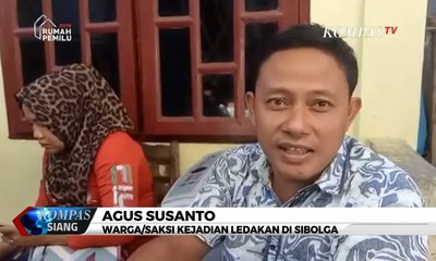 Kesaksian Warga Sibolga saat Ledakan Terjadi