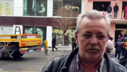 Feci kazanın yaşandığı bina sakinleri, 'Kaçış rampaları yapılması lazım'