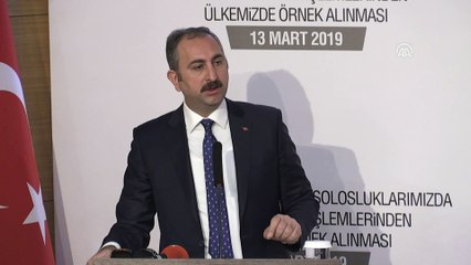 Adalet Bakanı Gül: 'İkinci uygulamamız da yurt dışında noterlik işlemlerimiz ile ilgili' - ANKARA