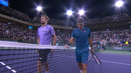 ATP - Indian Wells 209 - Roger Federer a eu besoin d'une petite heure pour sortir Stan Wawrinka