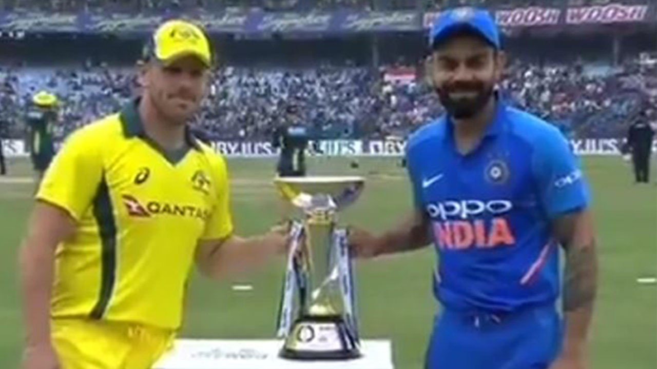 Ind Vs Aus 5th ODI: Australia opt to bat first,...