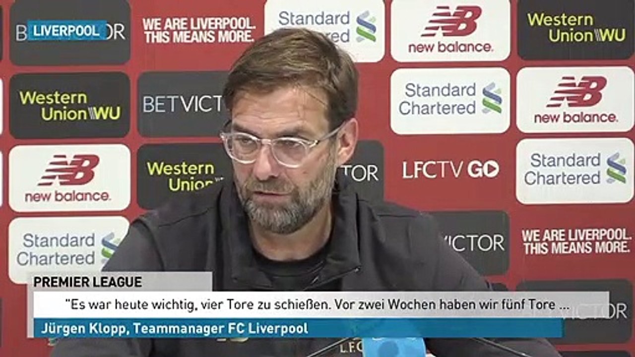 Klopp interview after victory against Burnley 4-2 - won't be easy to score in munich