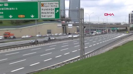 İstanbul- Tem Otoyolu'nde Şüpheli Paket Alarmı