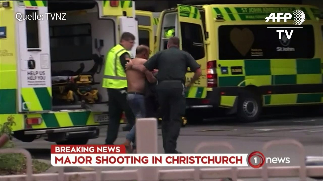 Dutzende Tote bei Anschlag auf Moscheen in Neuseeland