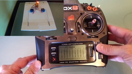 EXPLAINED - How to setup dual ailerons and flaperons with Spektrum DX6 DX7 DX8 DX9 DX18 radio