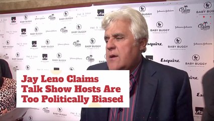 Jay Leno Thinks Late Night Talk Is Going Off The Rails