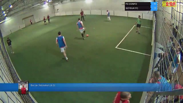 But de Sébastien (4-3) - FC CONFO Vs SOYEUX FC - 12/03/19 21:00 - LIGUE 4 - Poitiers Game Parc