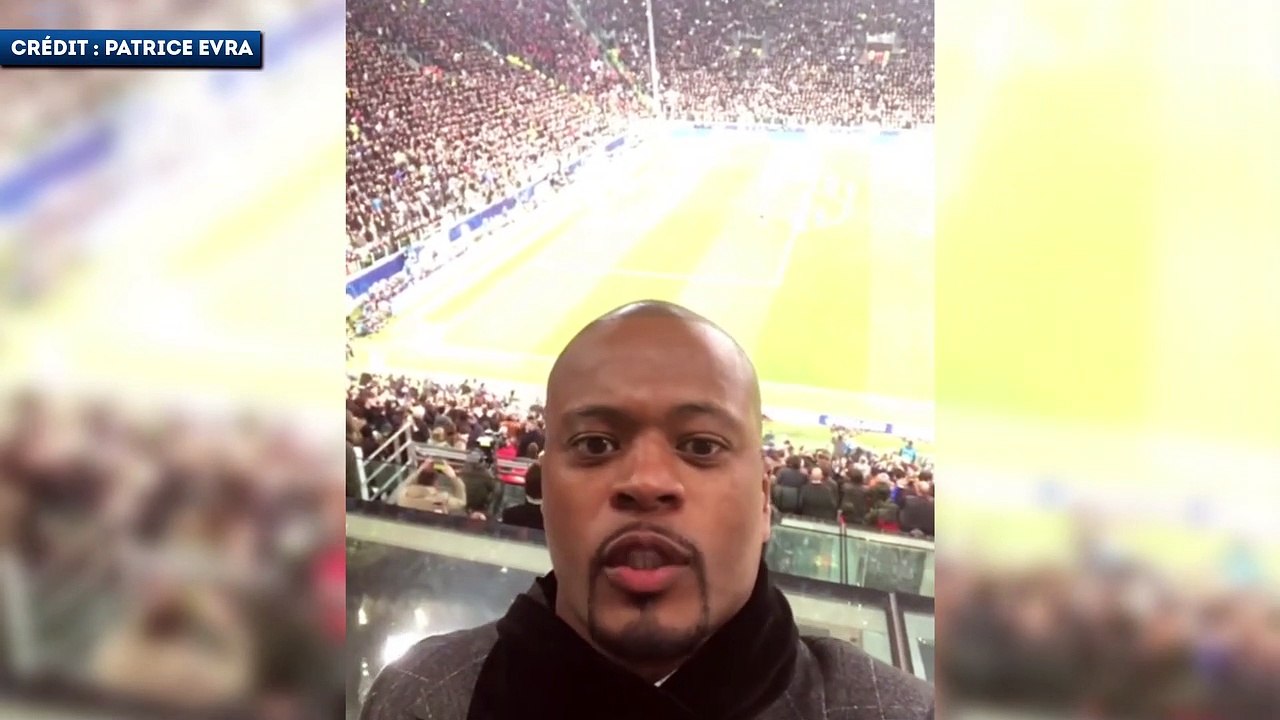 La réaction de Patrice Evra sur le triplé de Cristiano Ronaldo