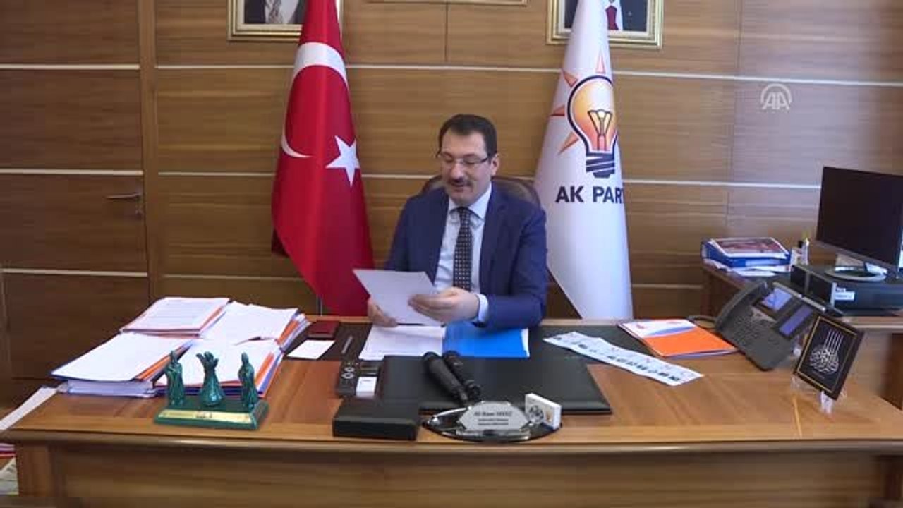 Seçime 477 İlçede Ak Parti, 91 İlçede MHP'nin Adayıyla Girilecek"