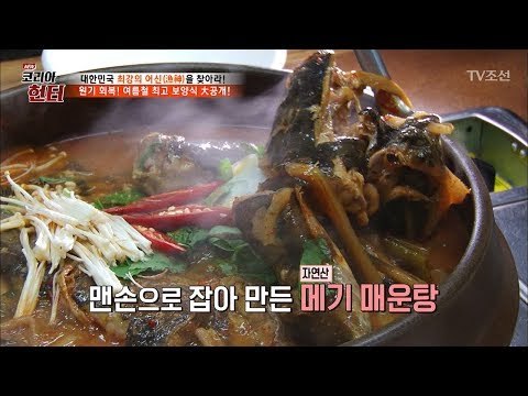 맨손으로 잡아 만든 자연산 ‘메기 매운탕’ [뉴 코리아 헌터] 59회 20170717