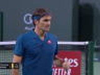 Federer cruises past Wawrinka at Indian Wells