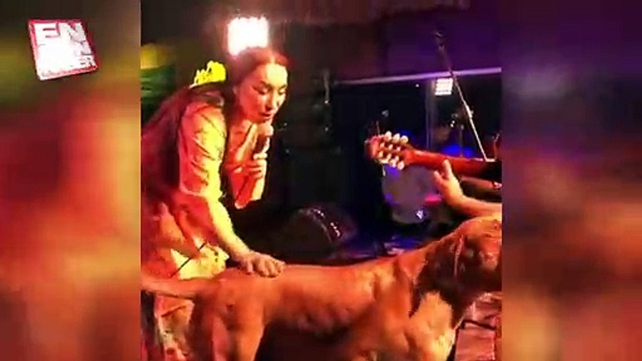 Leman Sam ile düet yapan sokak köpeğini zehirlediler