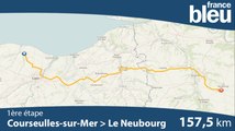 Tour de Normandie 2019  : le parcours de la 1re étape