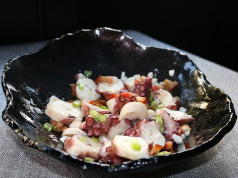 Ensalada de pulpo a la vinagreta