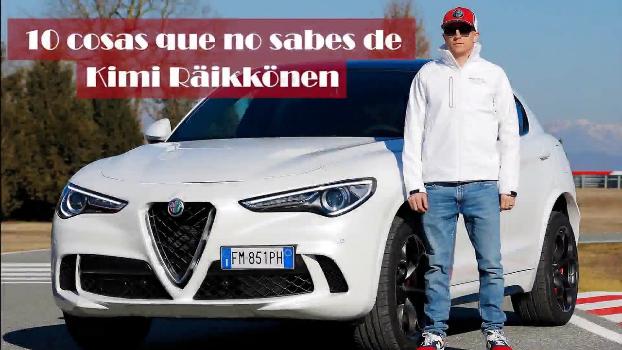 10 cosas que no sabes sobre Kimi Räikkönen