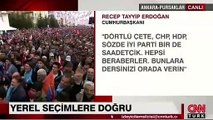 Cumhurbaşkanı Erdoğan: Eyy Netanyahu kendine gel kendine!