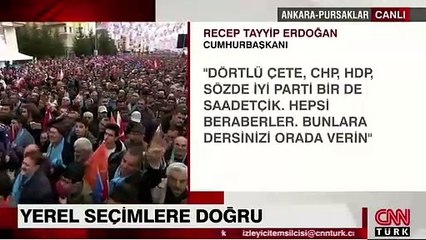 Cumhurbaşkanı Erdoğan: Eyy Netanyahu kendine gel kendine!