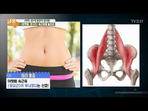 허리, 등 통증! 아랫배, 옆구리를 눌러라! [내 몸 사용설명서] 164회 20170804