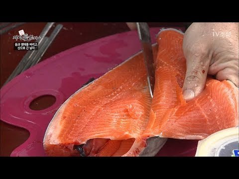 자연에서 갓 잡은 송어로 회를 뜨다! [자연愛산다] 17회 20170808