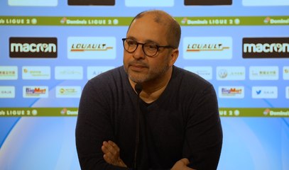 Conférence de presse de Pablo Correa avant Beziers-AJA