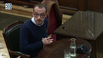 Marchena advierte al testigo Jaume Mestre sobre el delito de falso testimonio