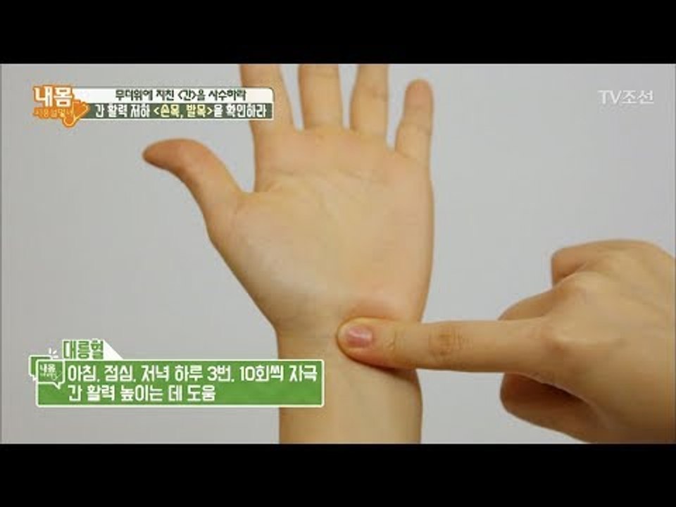 ‘간’의 활력 저하 자가진단법! [내 몸 사용설명서] 165회 20170811