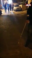 İsrail Mescidi Aksa'ya saldırmıştı... Görüntüler geldi! "Nöbet tutuyoruz, dua istiyoruz"