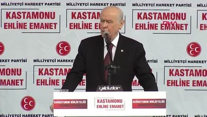 Kastamonu-Mhp Lideri Bahçeli Kastamonu Mitinginde Konuştu-Tamamı Ftp'de
