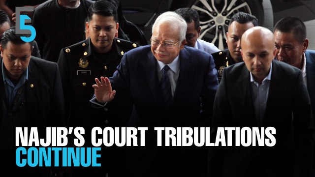 EVENING 5: Najib claims trial to SRC charges