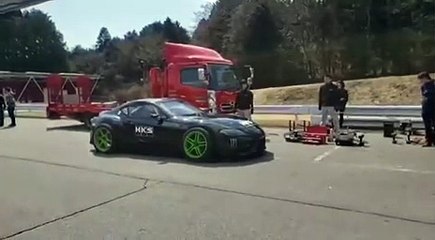 VÍDEO: Parece, pero este no es el nuevo Toyota Supra driftando como un loco