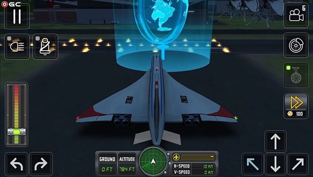 Flight Simulator Concorde Chicago Open World Map - Android Gameplay FHD #6