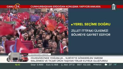 Cumhurbaşkanı Erdoğan Gölbaşı'nda