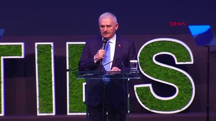 Binali Yıldırım Uluslararası Dünya Akıllı Şehirler Kongresinde Konuştu
