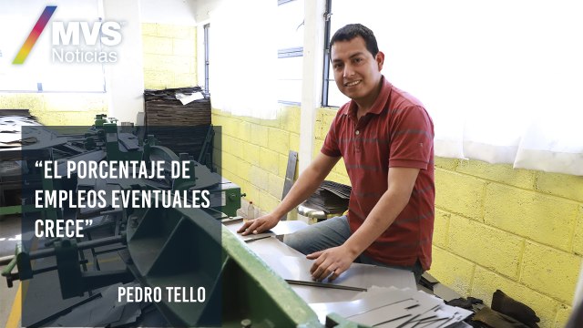 El porcentaje de empleos eventuales crece: Pedro Tello