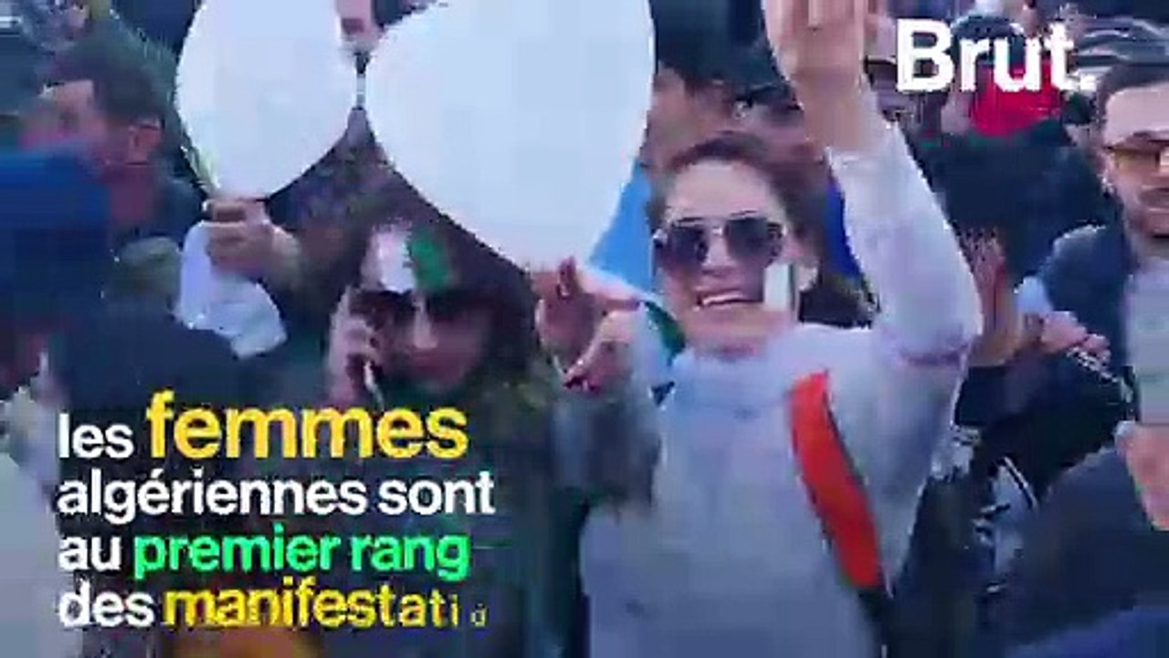 Au premier rang des mobilisations algériennes, les femmes revendiquent leurs droits