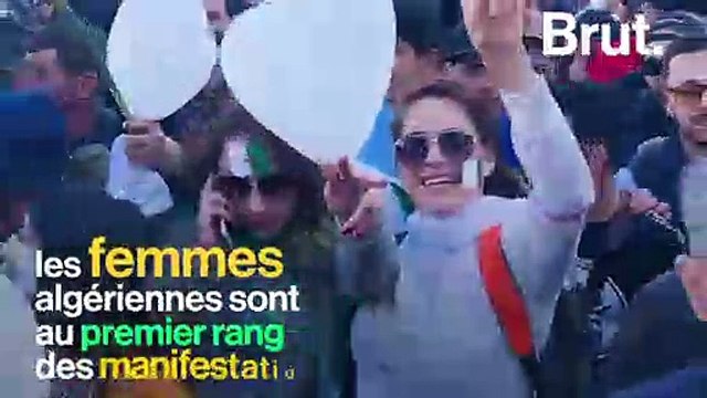 Au premier rang des mobilisations algériennes, les femmes revendiquent leurs droits